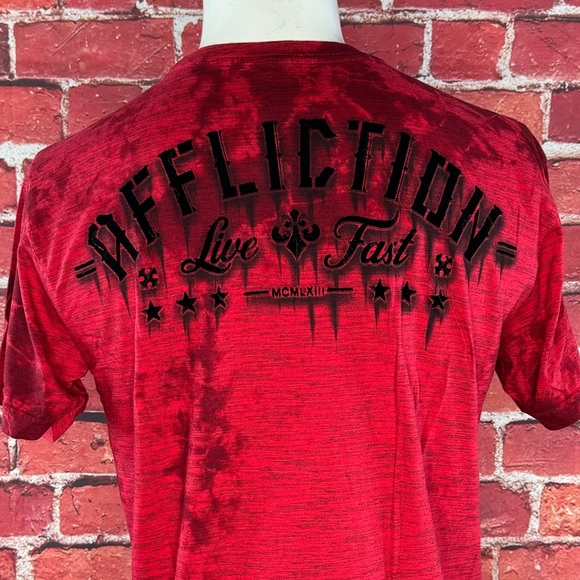 Affliction Men's Short Sleeve Graphic T-shirt - Multiple Sizes- NWT - Picture 6 of 9